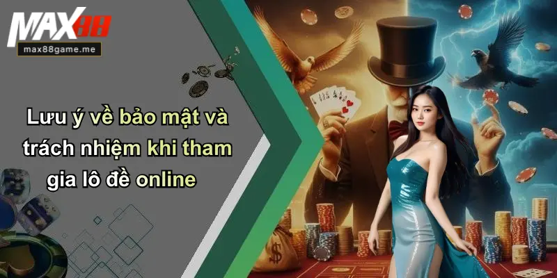 Lưu ý về bảo mật và trách nhiệm khi tham gia lô đề online